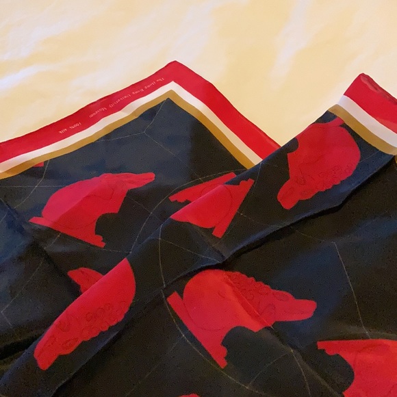 100% silk 90 cm square scarf - Picture 4 of 4